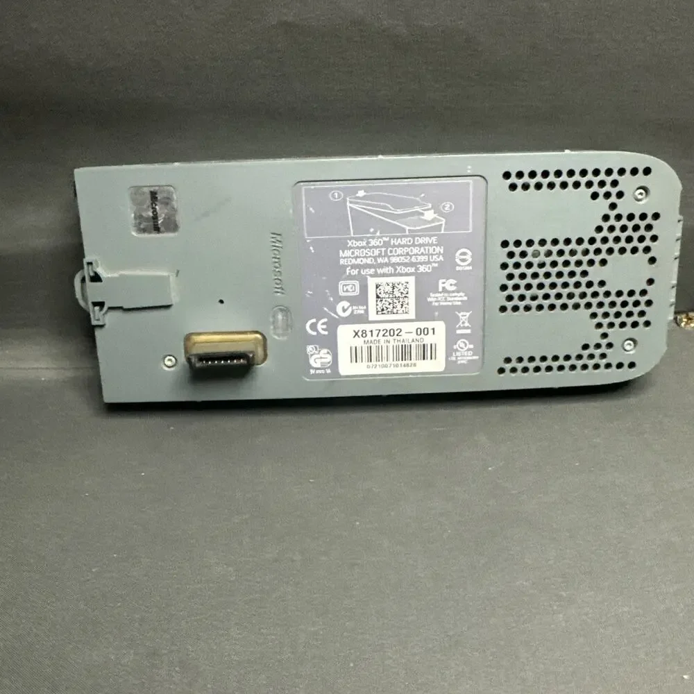 XBOX 360 Microsoft OEM Fat Hard Drive HDD 60 GB X817202-001